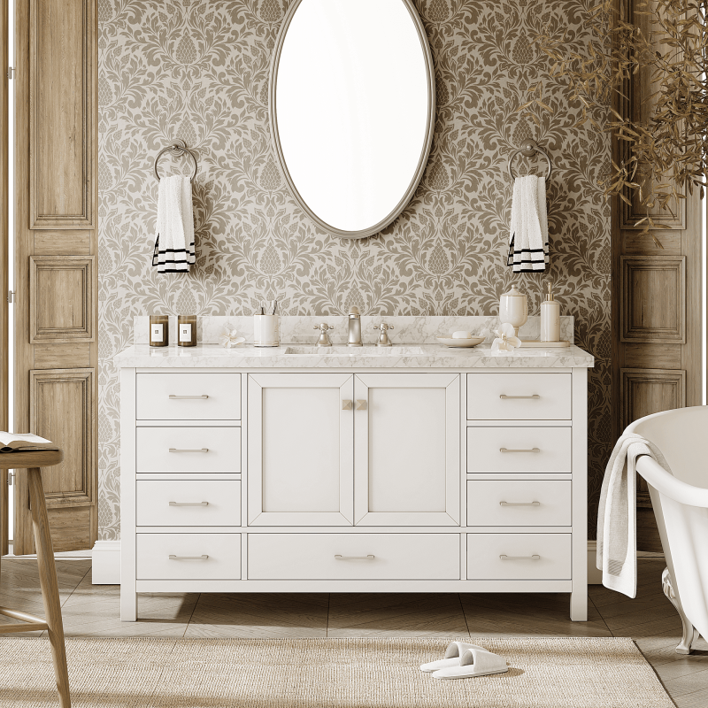 Shaker door vanity